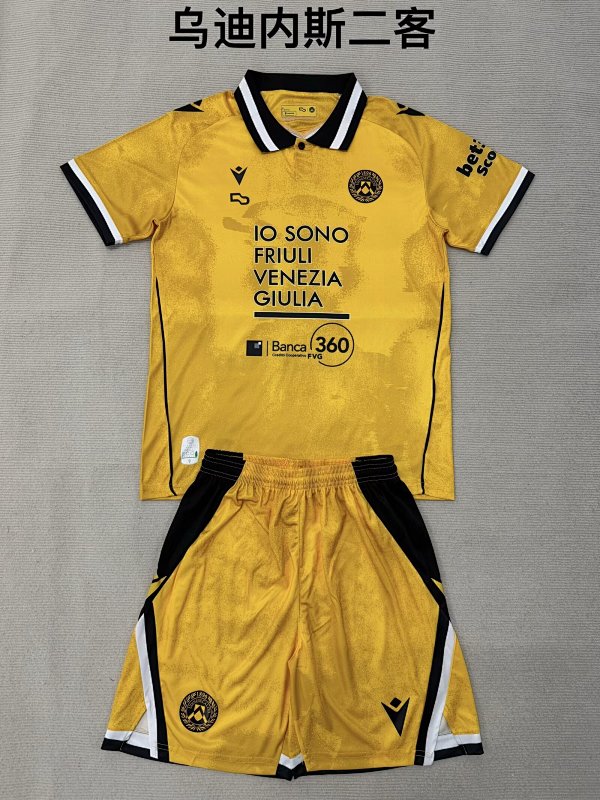 Niño_Adults And Youth Udinese Third Away Soccer Uniform 25